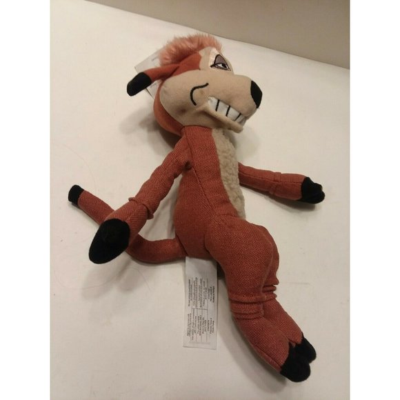 Disney The Lion King Musical Timon 11" Tall Beanbag Stuffed Animal Plush Doll - Picture 10 of 15
